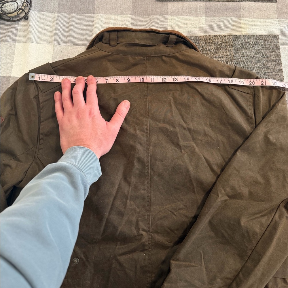 PEREGRINE Bexley Brown Waxed Cotton Jacket NWT XXL (fits Like L/XL) Made In UK - Picture 14 of 16